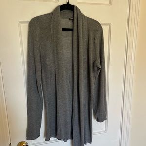 Express cardigan with cinched waist